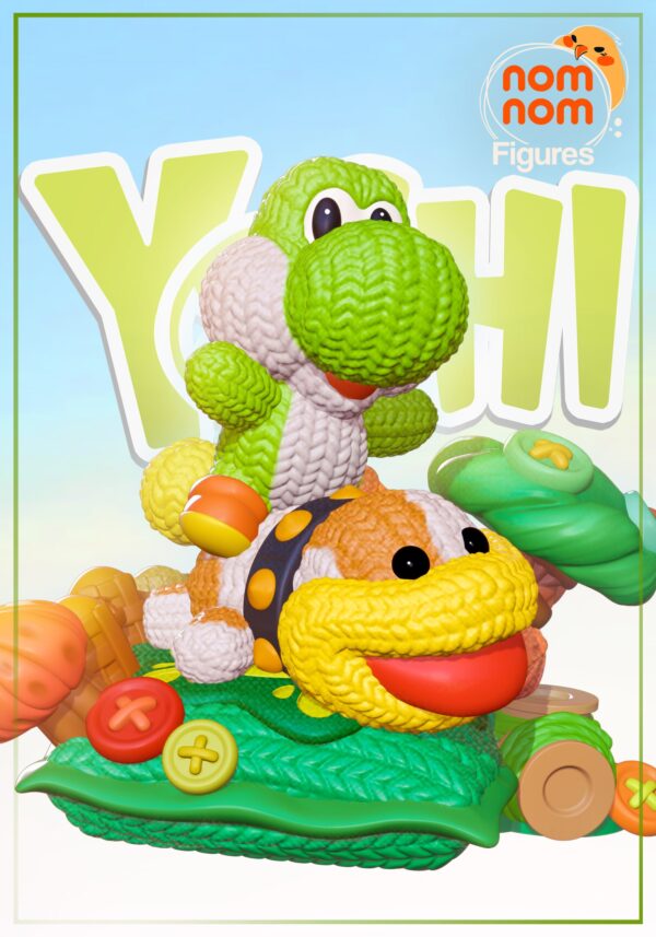 Yoshi e Poochy (Chibi)