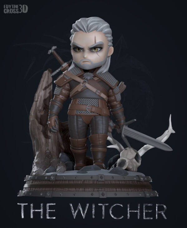 The Witcher - Geralt (Chibi)
